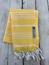 Load image into Gallery viewer, Yellow Hand Towel
